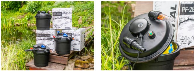 tlakové jezírkové filtry